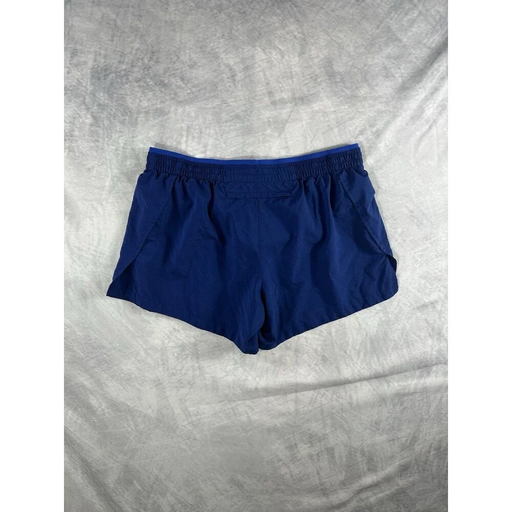 Nike Women’s Elevate 5-Inch Track/Running Shorts Navy Blue Lined Medium